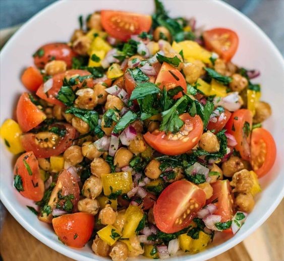 zdravé pestré jídlo